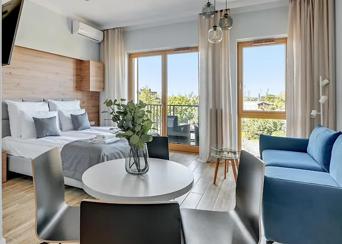 Nadmotlawie Riverside - Parking, Sauna & Gym By Downtown Апарт-отель Гданьск