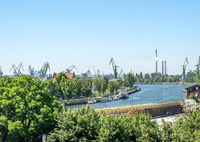Nadmotlawie Riverside - Parking, Sauna & Gym By Downtown Гданьск