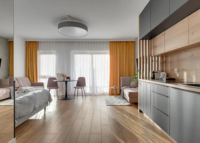 Апарт-отель Nadmotlawie Riverside - Parking, Sauna & Gym By Downtown