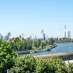 Nadmotlawie Riverside - Parking, Sauna & Gym By Downtown Danzica