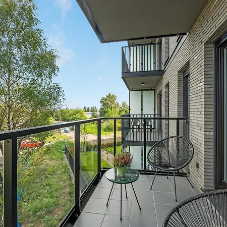 Nadmotlawie Riverside - Parking, Sauna & Gym By Downtown *