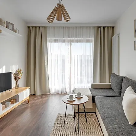 Lejlighedshotel Nadmotlawie Riverside - Parking, Sauna & Gym By Downtown Gdańsk