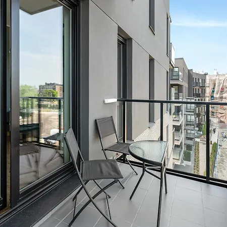 Apartmán Nadmotlawie Riverside - Parking, Sauna & Gym By Downtown