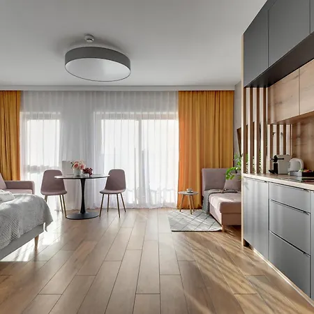 公寓式酒店 Nadmotlawie Riverside - Parking, Sauna & Gym By Downtown