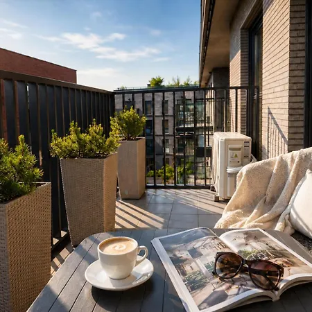 Nadmotlawie Riverside - Parking, Sauna & Gym By Downtown 4* Danzig
