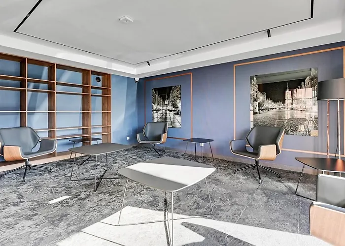 Lägenhetshotell Nadmotlawie Riverside - Parking, Sauna & Gym By Downtown