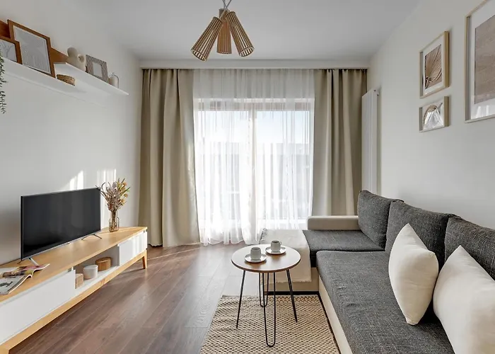 Апарт-отель Nadmotlawie Riverside - Parking, Sauna & Gym By Downtown Гданьск