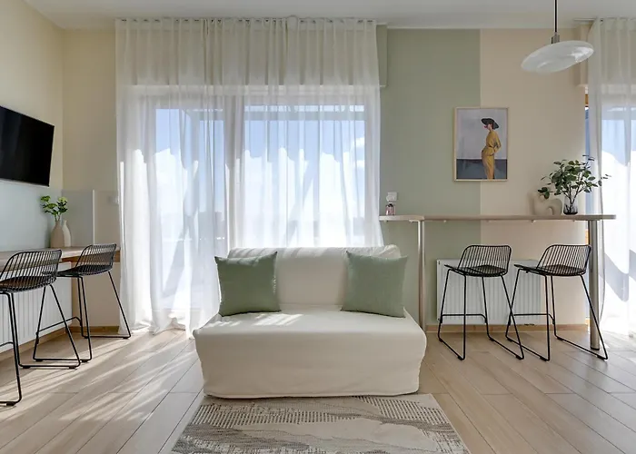 Апарт-отель Nadmotlawie Riverside - Parking, Sauna & Gym By Downtown Гданьск