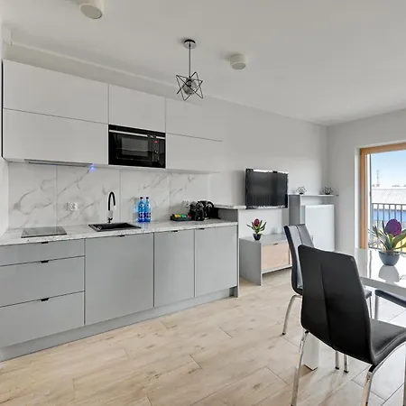 Apartment Nadmotlawie Riverside - Parking, Sauna & Gym By Downtown Gdansk