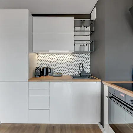 Nadmotlawie Riverside - Parking, Sauna & Gym By Downtown Apartment