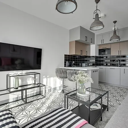 Nadmotlawie Riverside - Parking, Sauna & Gym By Downtown Apartment Gdansk